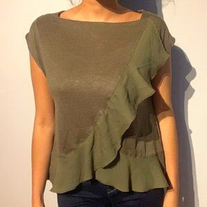Banana Republic Green Top S